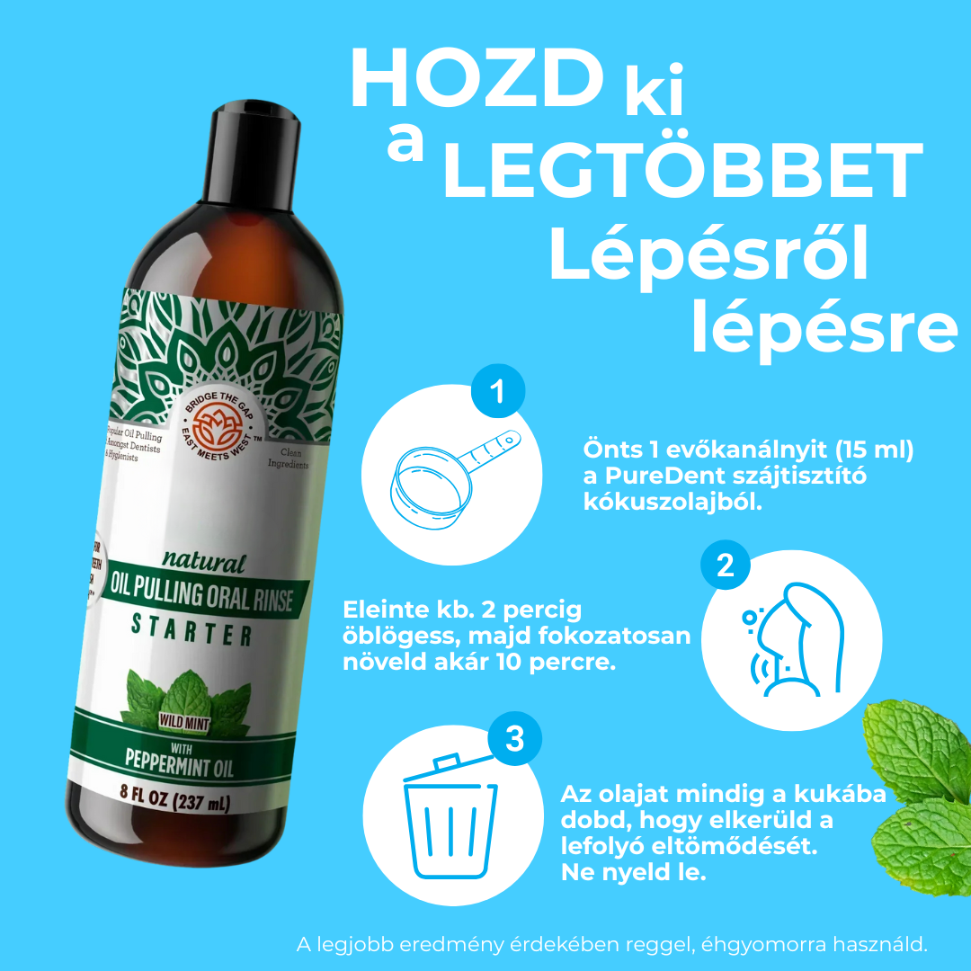 PureDent Szájtisztító kókuszolaj