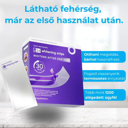 PureDent Fogfehérító tapasz